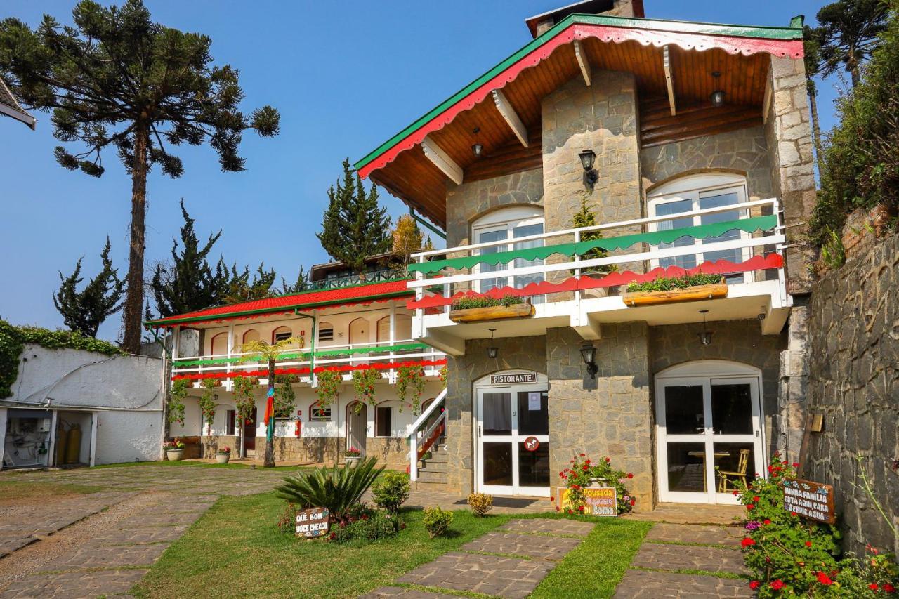 Pousada Villaggio Di Roma Кампус-ду-Жордау Экстерьер фото